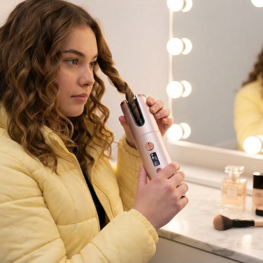 Qevzi Wireless Automatic Hair Curler